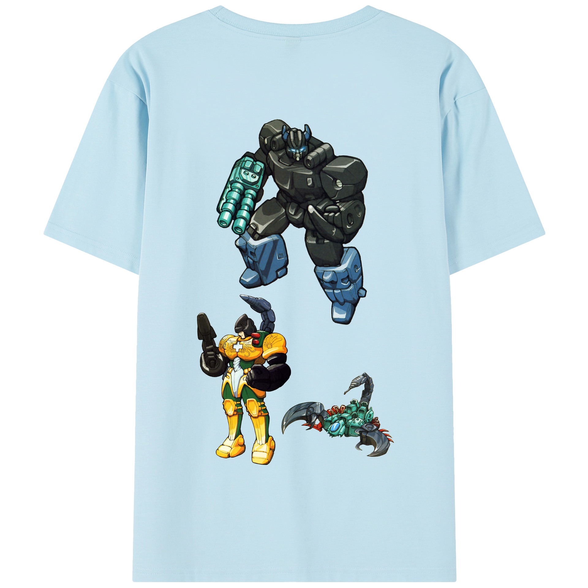 （画像用）  綿100％半袖Tシャツ（背面プリント）